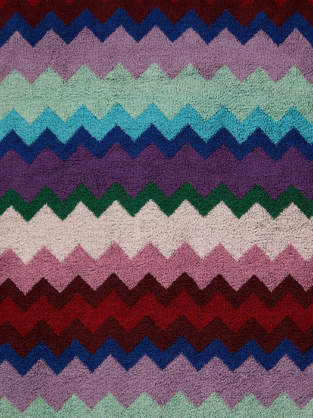 Missoni Telo Mare Chantal 100x180 Cm In Spugna Di Cotone Chevron