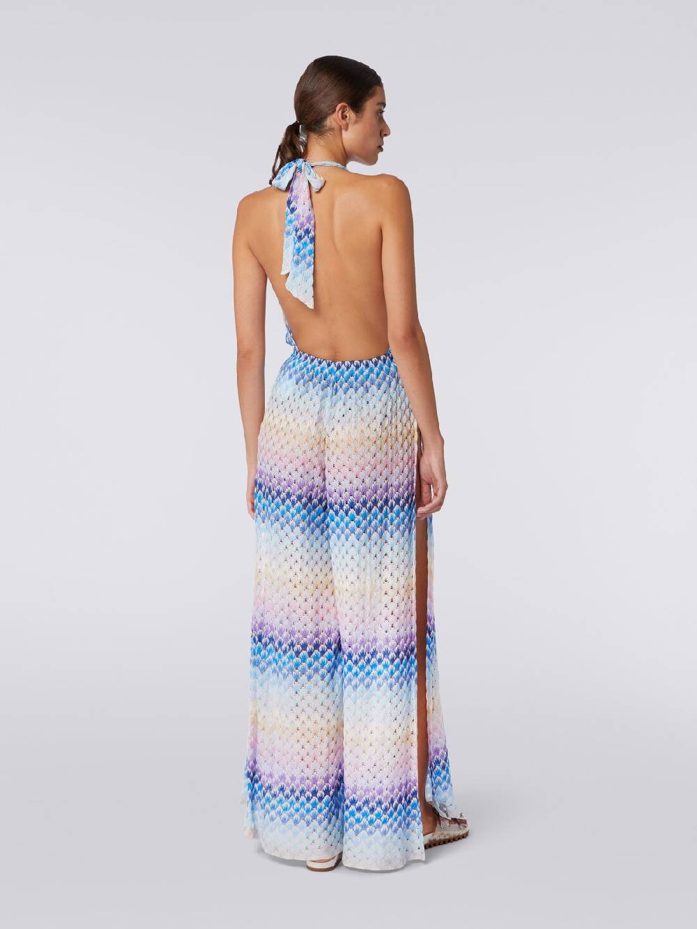 Missoni Tuta Pantalone Effetto Pizzo Dégradé Con Lurex