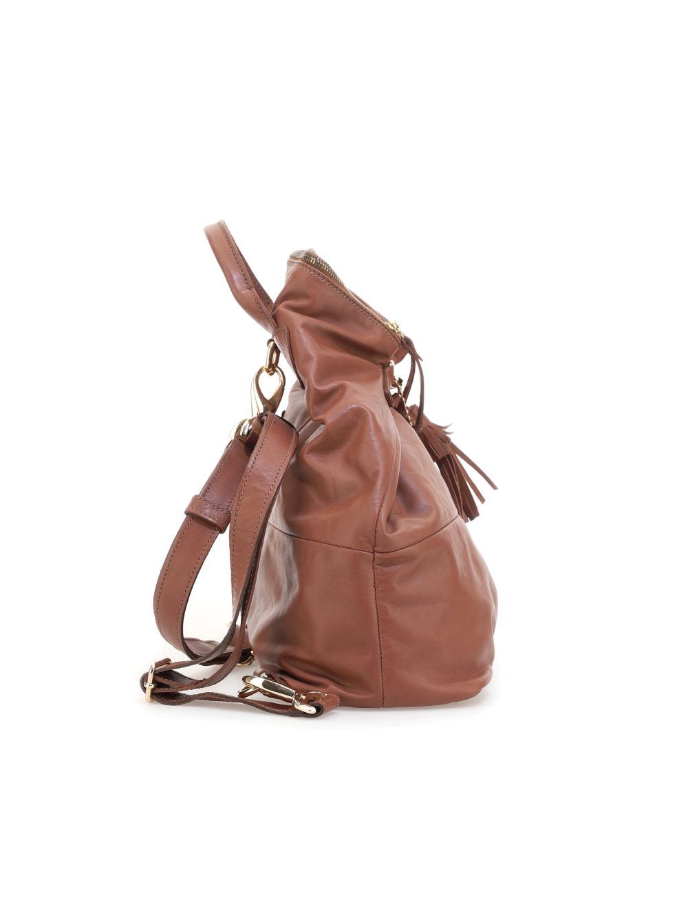 Mjus MJUS BORSE MJUS I24-201371 BACKPACK CUOIO