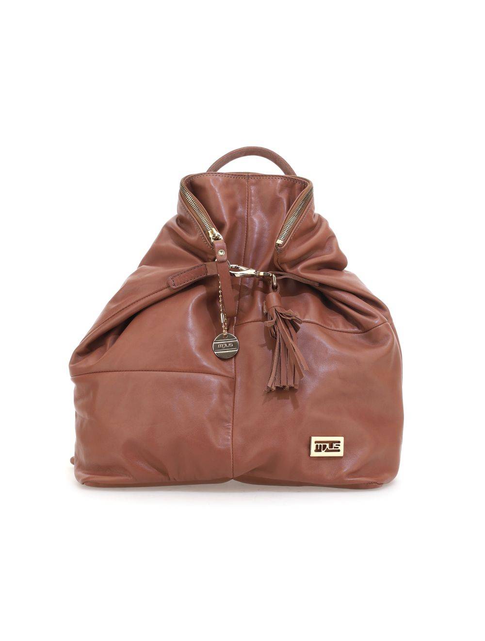 Mjus MJUS BORSE MJUS I24-201371 BACKPACK CUOIO