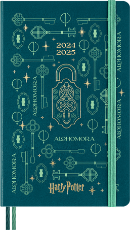 Moleskine Agenda in edizione limitata Wizarding World di Harry Potter18 mesi, settimanale, large, copertina rigida
