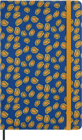 Moleskine Agenda Silk12 mesi, senza date, settimanale, copertina rigida, con Gift Box, Blu