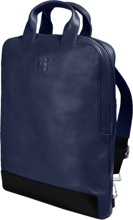 Moleskine Borsa per dispositivi verticale - 15"Collezione Classic in pelle, Blu Zaffiro