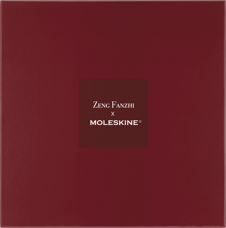 Moleskine Cofanetto da regalo Anno del Drago di Zeng FanzhiTaccuino per gli schizzi A4 con copertina rigida in tessuto e matite