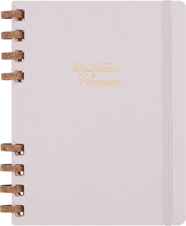 Moleskine Life Planner Agenda non datata XLSettimanale e mensile, Spirale, Grape Crush