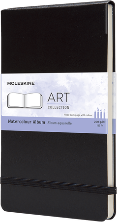 Moleskine Album acquerelloCollezione Art, Nero