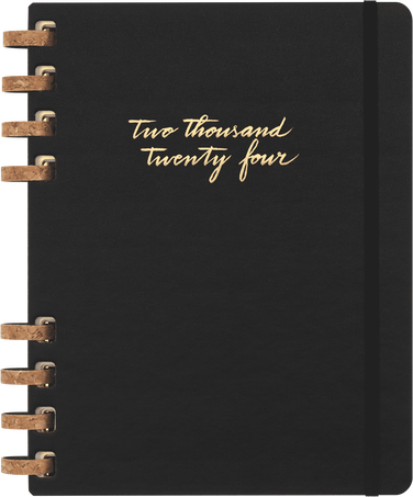 Moleskine Life Planner 2024 XL12 mesi, Spirale, Nero