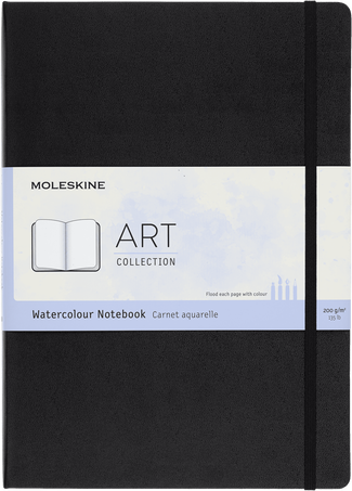Moleskine Taccuino acquerelloCollezione Art, Nero