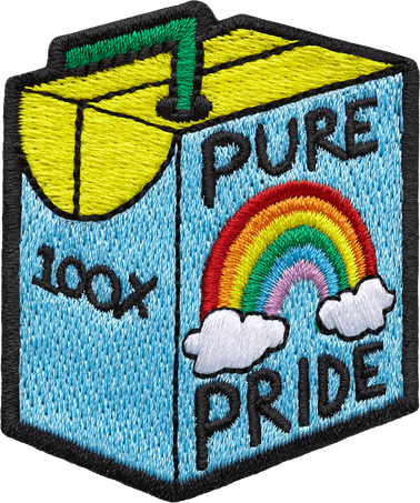Moleskine Patch adesiva by Ashton AttzsStick to Pride, 100% Pure Pride, Juice
