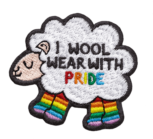 Moleskine Patch adesiva by Ashton AttzsStick to Pride, I Wool Wear With Pride, Sheep