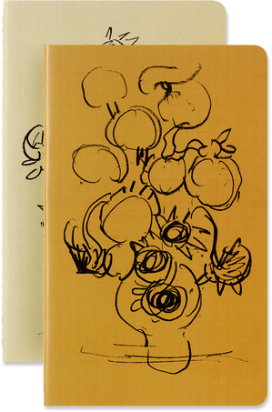 Moleskine Quaderni Cahier Edizione Limitata Van Gogh MuseumSet da due, Large, a righe