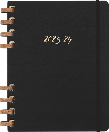 Moleskine Student Life - Agenda Universitaria 2023/2024 XL12 mesi, Spirale, Nero