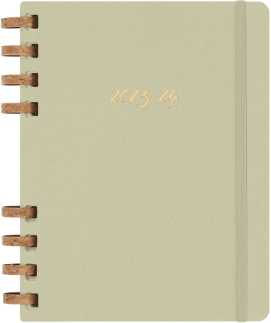 Moleskine Student Life - Agenda Universitaria 2023/2024 XL12 mesi, Spirale, Kiwi