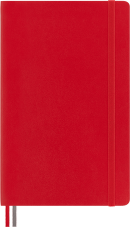 Moleskine Taccuino Classic ExpandedCopertina morbida, Rosso Scarlatto