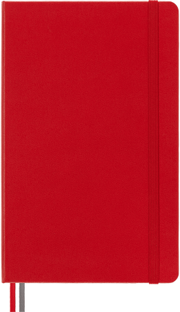 Moleskine Taccuino Classic ExpandedCopertina rigida, Rosso Scarlatto