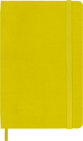 Moleskine Taccuino Classic SilkCopertina rigida in tessuto, Giallo