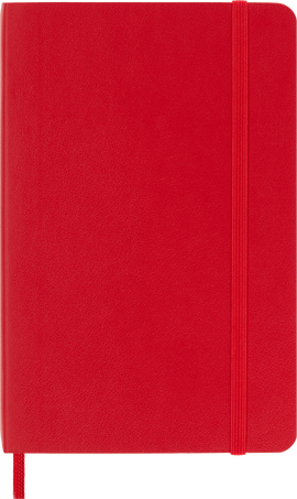 Moleskine Taccuino ClassicCopertina morbida, Rosso Scarlatto