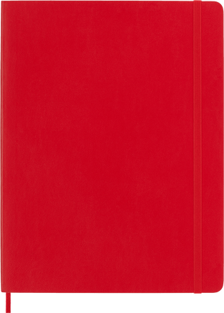 Moleskine Taccuino ClassicCopertina morbida, Rosso Scarlatto