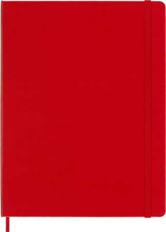 Moleskine Taccuino ClassicCopertina rigida, Rosso Scarlatto