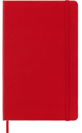 Moleskine Taccuino ClassicCopertina rigida, Rosso Scarlatto