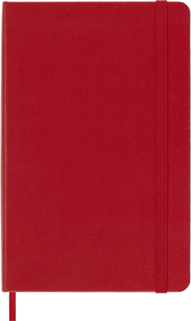 Moleskine Taccuino ClassicCopertina rigida, Rosso Scarlatto