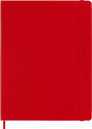 Moleskine Taccuino ClassicCopertina rigida, Rosso Scarlatto