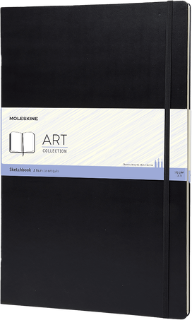 Moleskine Taccuino per gli schizziCollezione Art, Nero