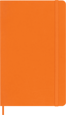 Moleskine Taccuino Precious & EthicalCopertina morbida vegana, a righe, Arancione