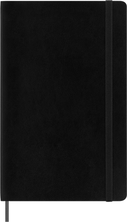 Moleskine Taccuino Smart LargeCopertina morbida, pagine bianche, Nero