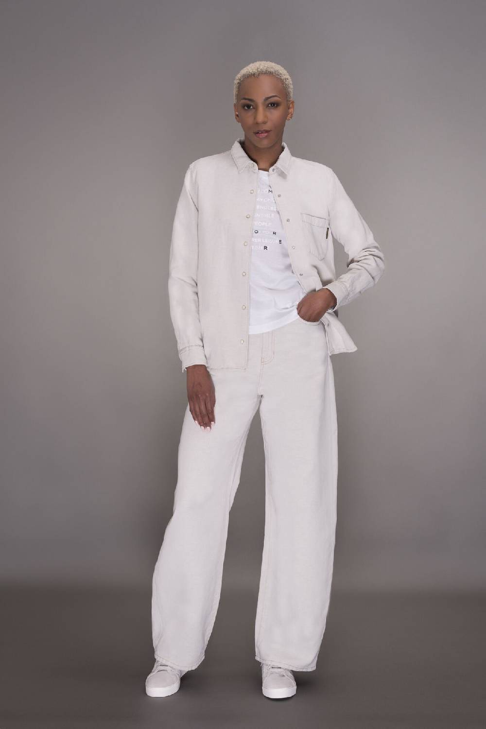 Moorer Camicie ALIZE-25 ECRU