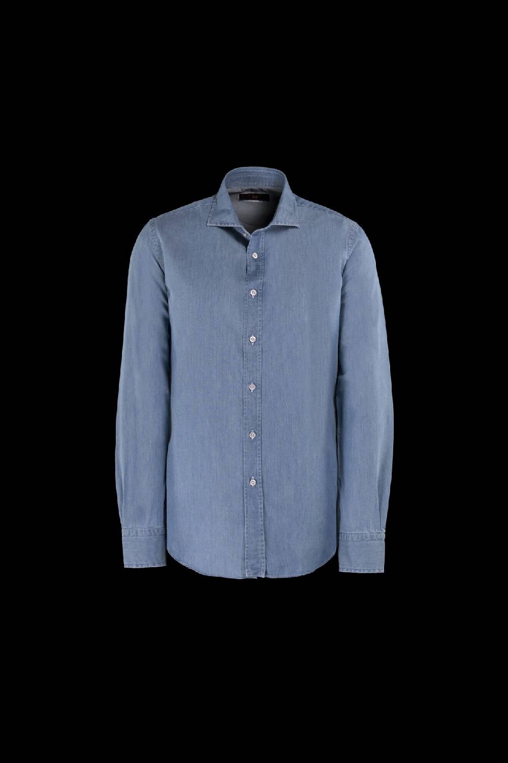 Moorer Camicie HAROLD-65 LIGHT DENIM