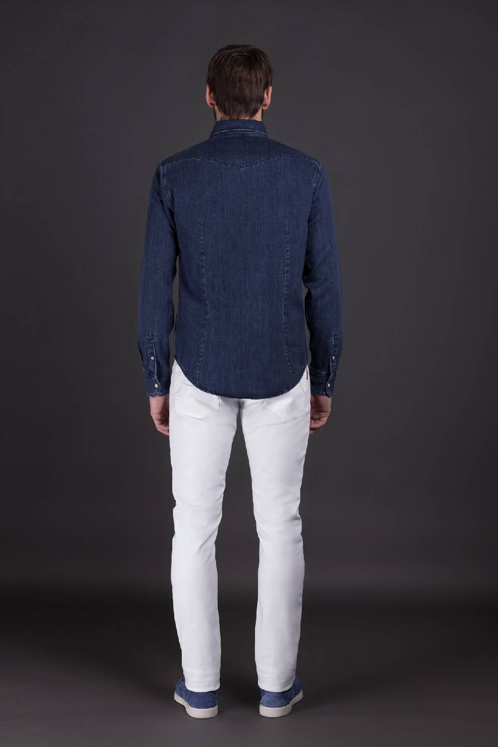 Moorer Camicie LARRIE-32 LIGHT DENIM