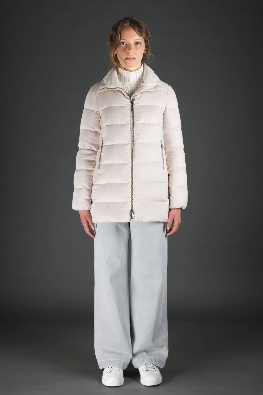 Moorer Giacche DORADO-FUR-LS9