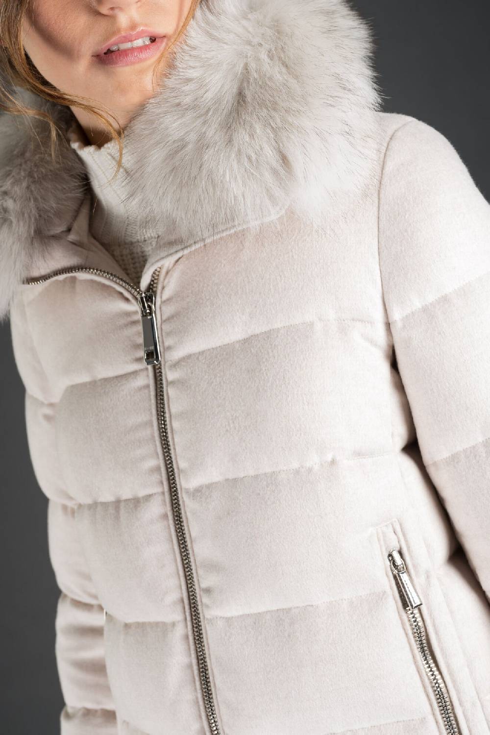 Moorer Giacche DORADO-FUR-LS9