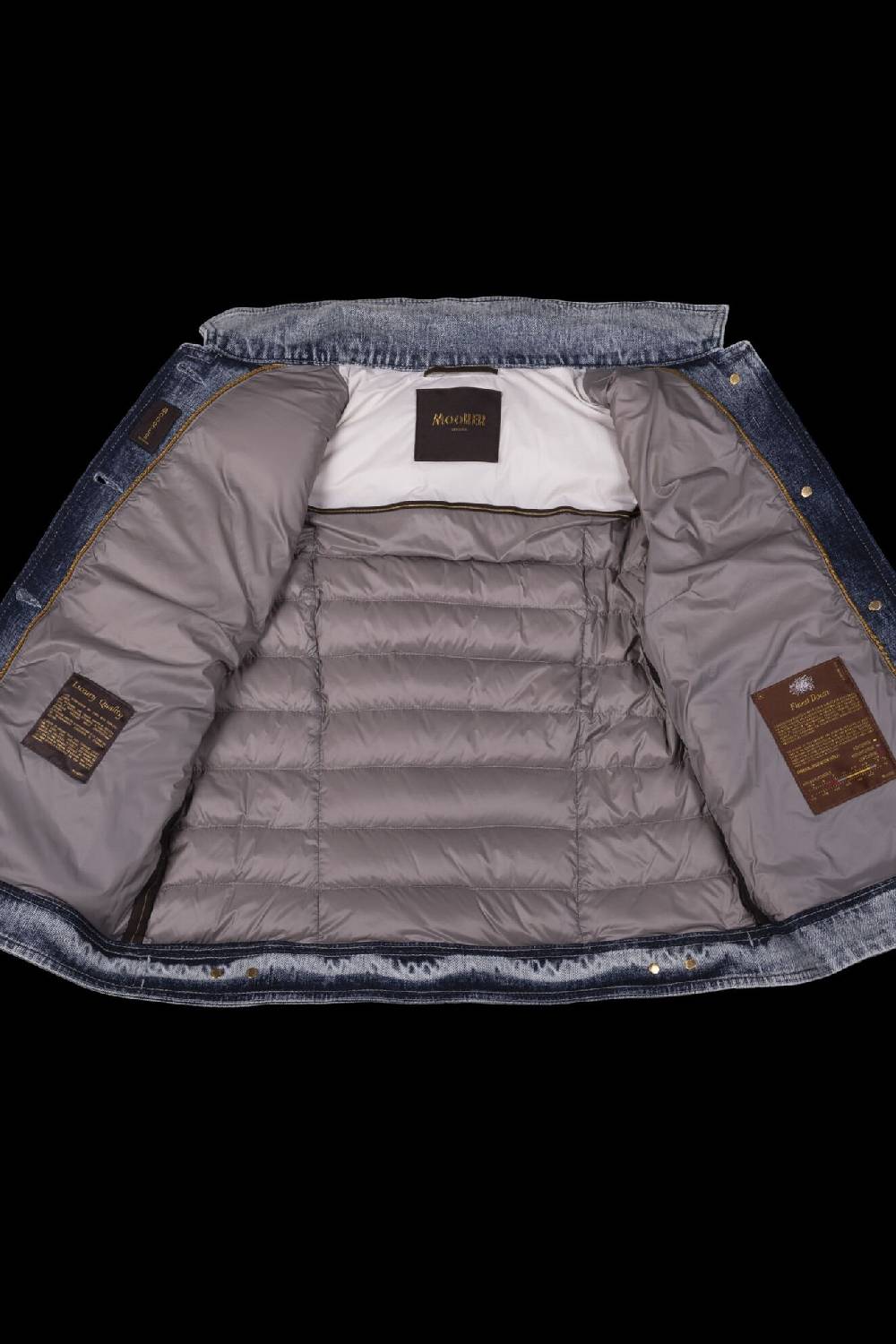 Moorer Giacche PETUNIA-04X BLU BLEACH