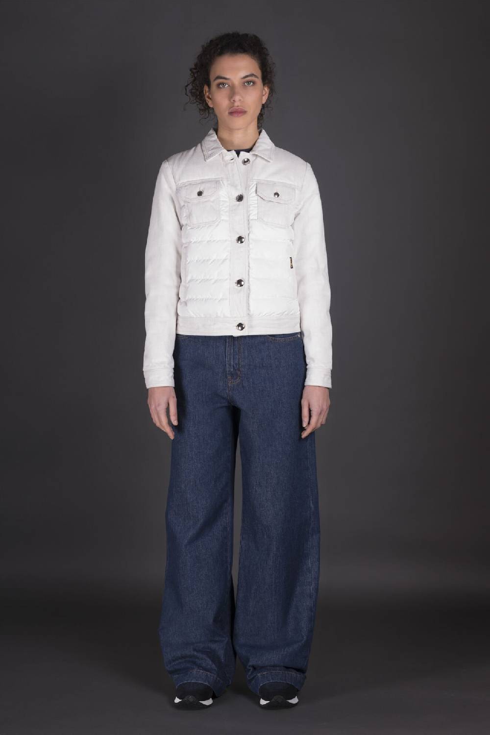 Moorer Giacche PETUNIA-24P ECRU