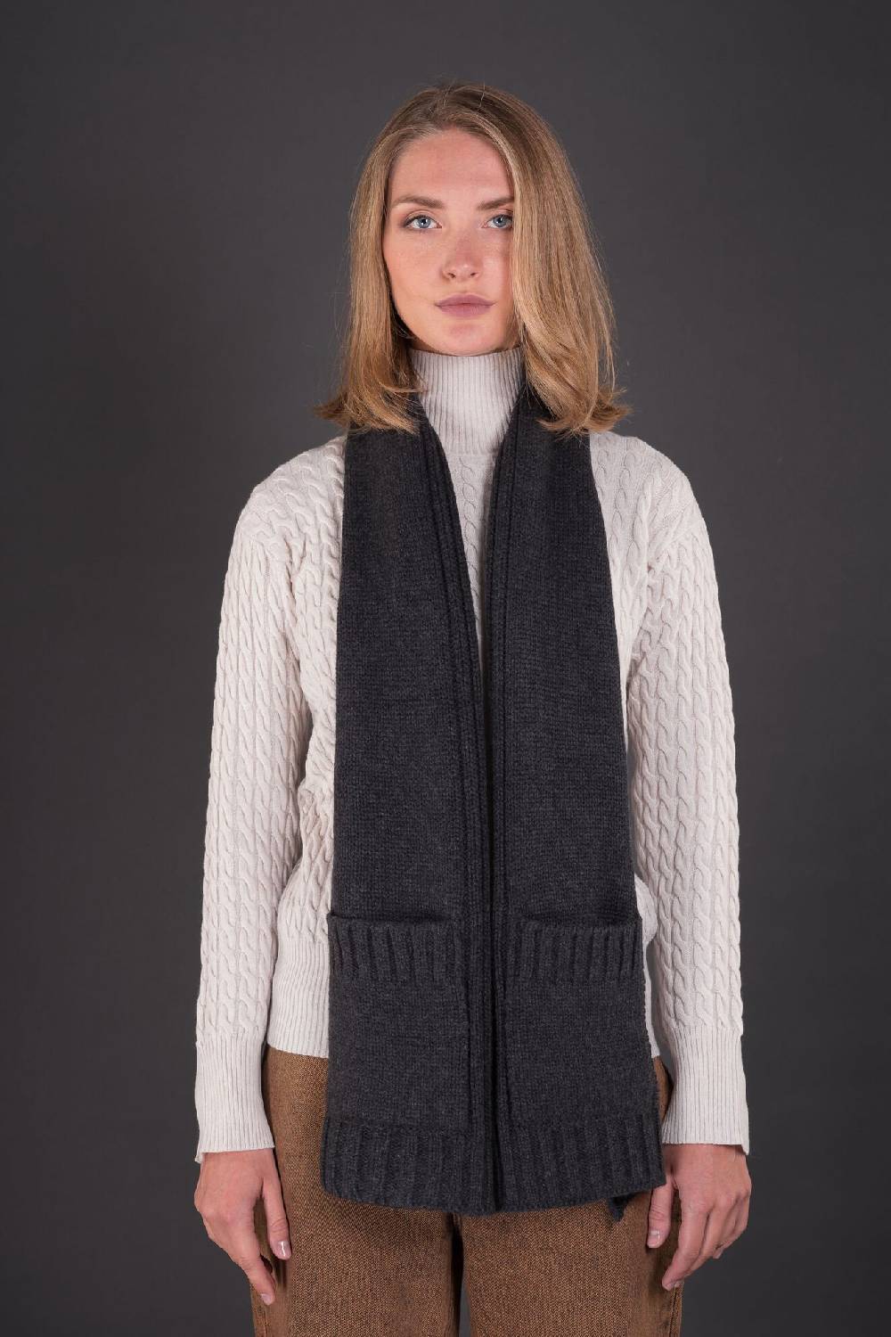 Moorer Guanti E Sciarpe SCARFPOKET-CWS