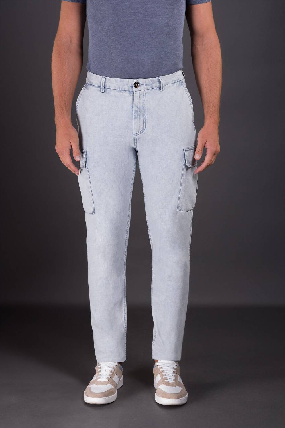 Moorer Pantaloni BRODY-01 LIGHT DENIM