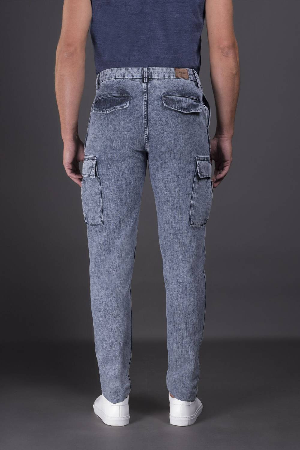 Moorer Pantaloni BRODY-01 NAVY/BLUE