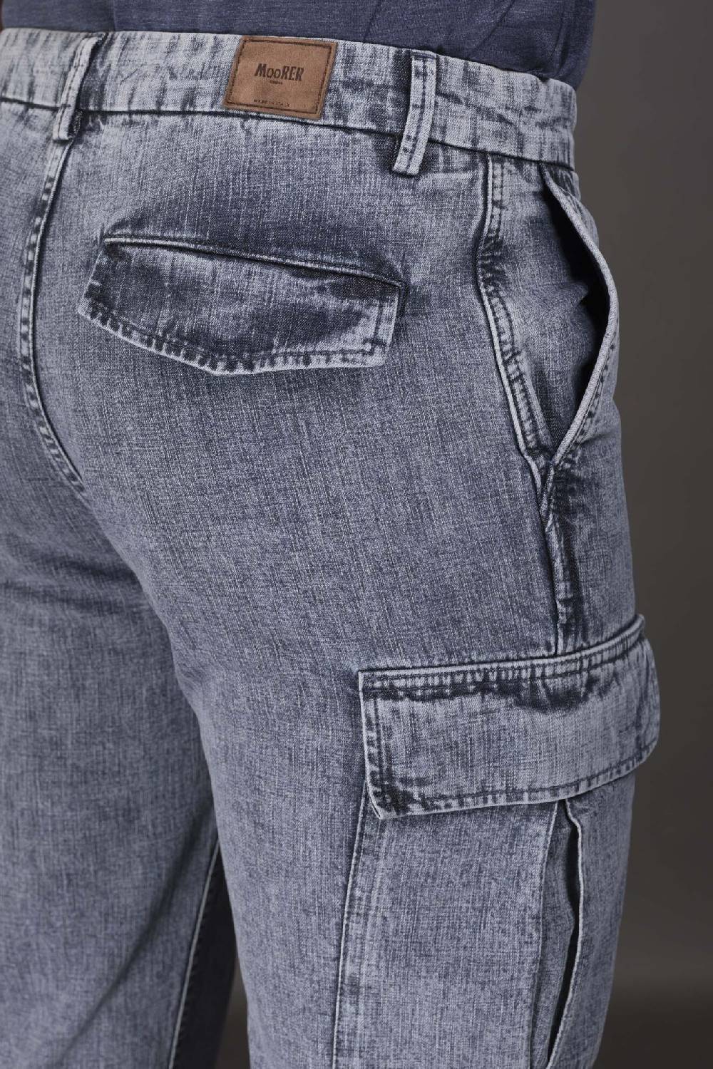 Moorer Pantaloni BRODY-01 NAVY/BLUE