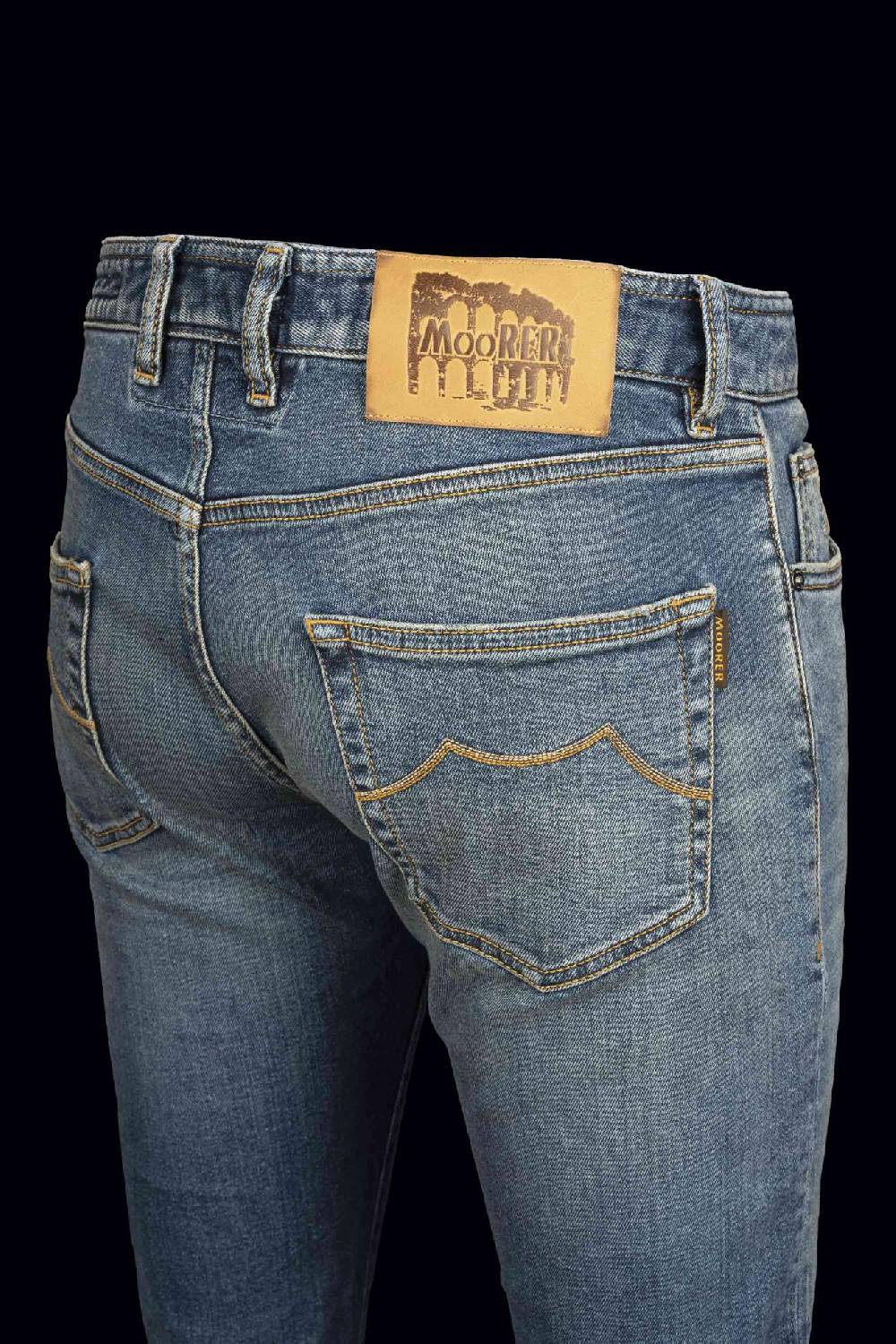 Moorer Pantaloni CREDI-PS705 W. 9004 S COGNAC