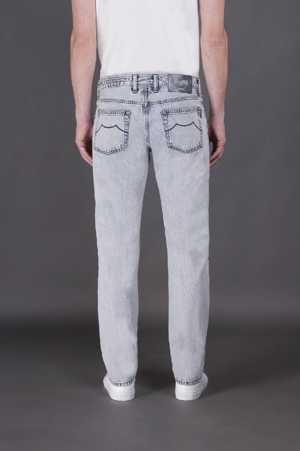 Moorer Pantaloni PAVEL-34 BLU