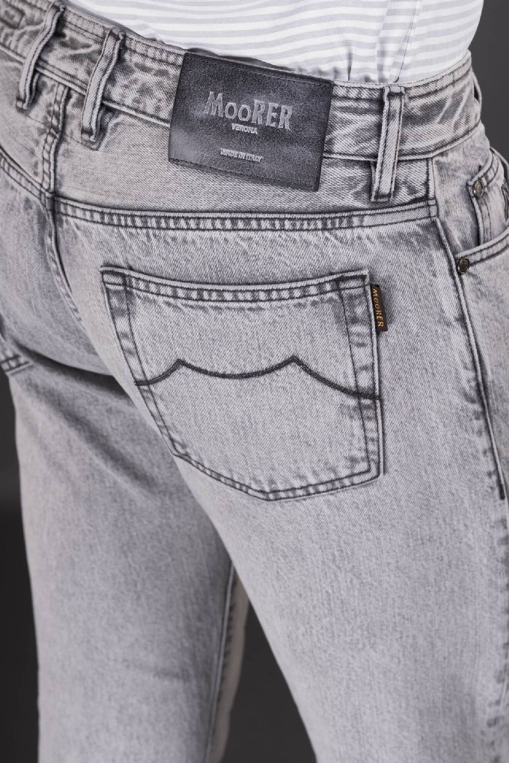 Moorer Pantaloni PAVEL-35 NERO