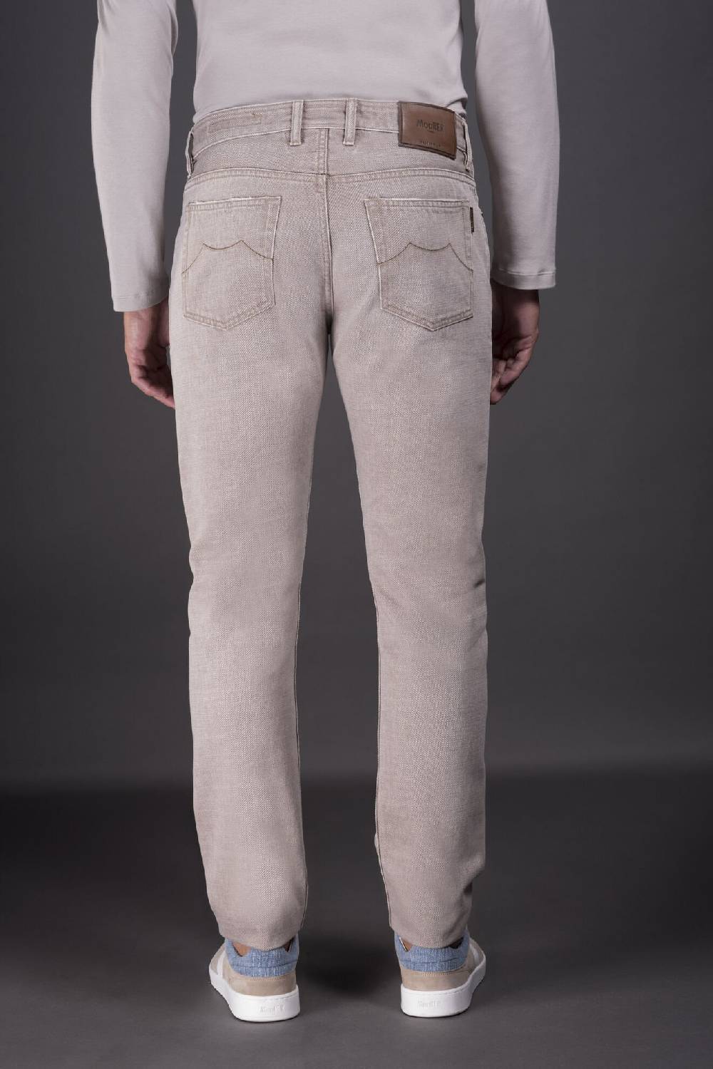 Moorer Pantaloni PAVEL-54 BEIGE