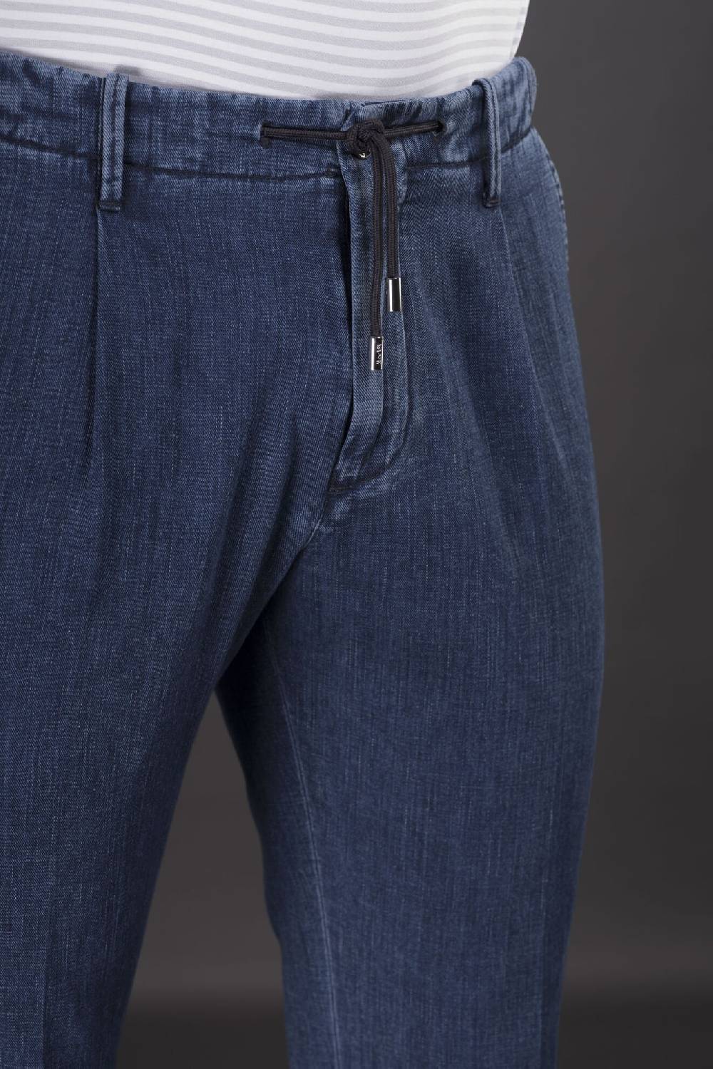 Moorer Pantaloni WILTON-32 LIGHT DENIM