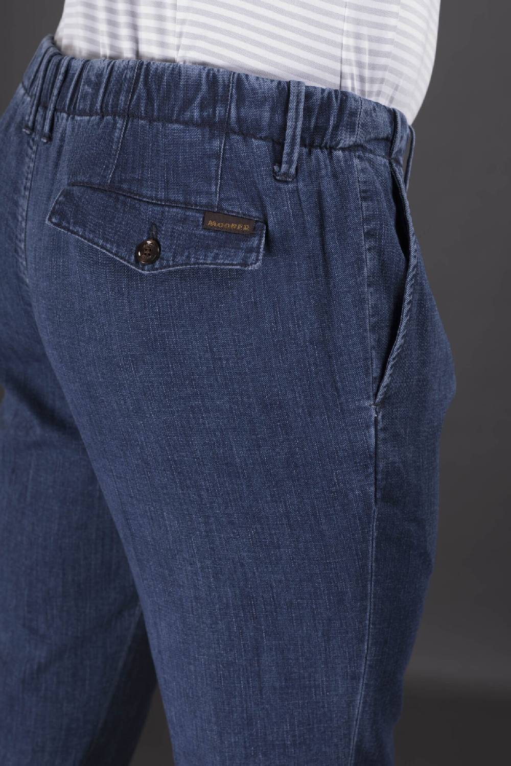 Moorer Pantaloni WILTON-32 LIGHT DENIM