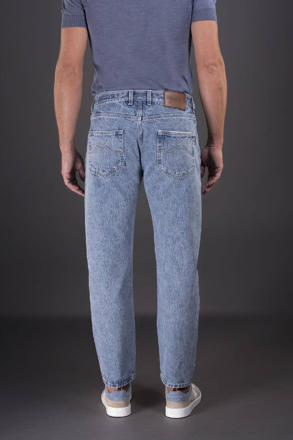 Moorer Pantaloni WOODY-10 DENIM