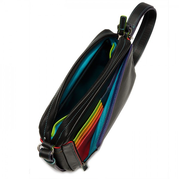 Mywalit Borsa A Tracolla Con Organiser Piccola Black Pace