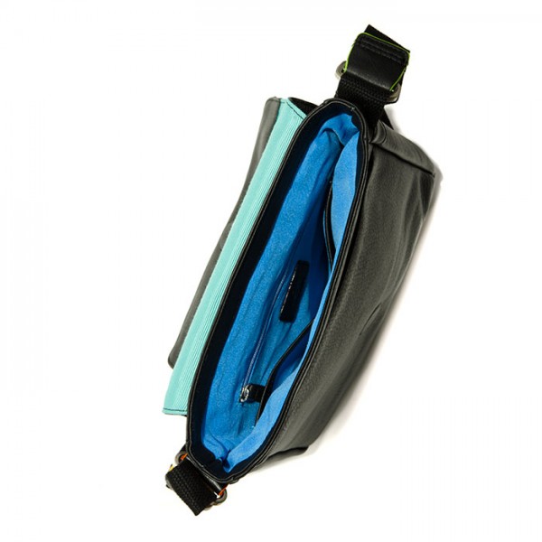 Mywalit Borsa A Tracolla Havana Con Risvolto Black Pace