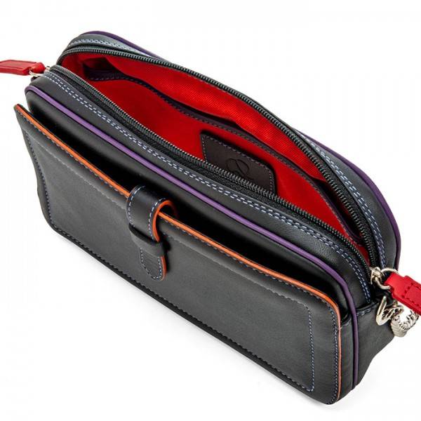 Mywalit Borsa A Tracolla In Pelle Piccola Black Pace